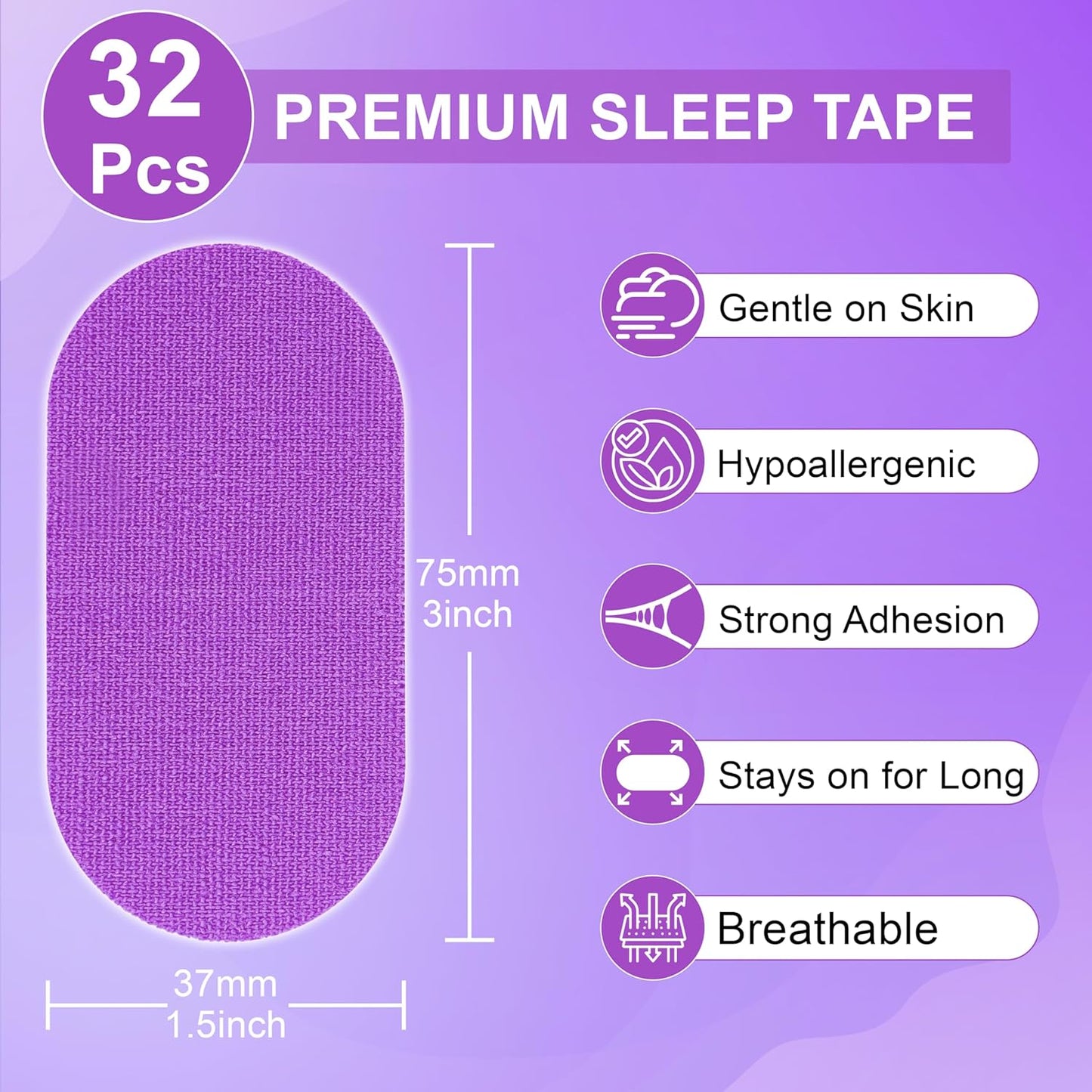 Sleep Easy Anti-Snore Strips