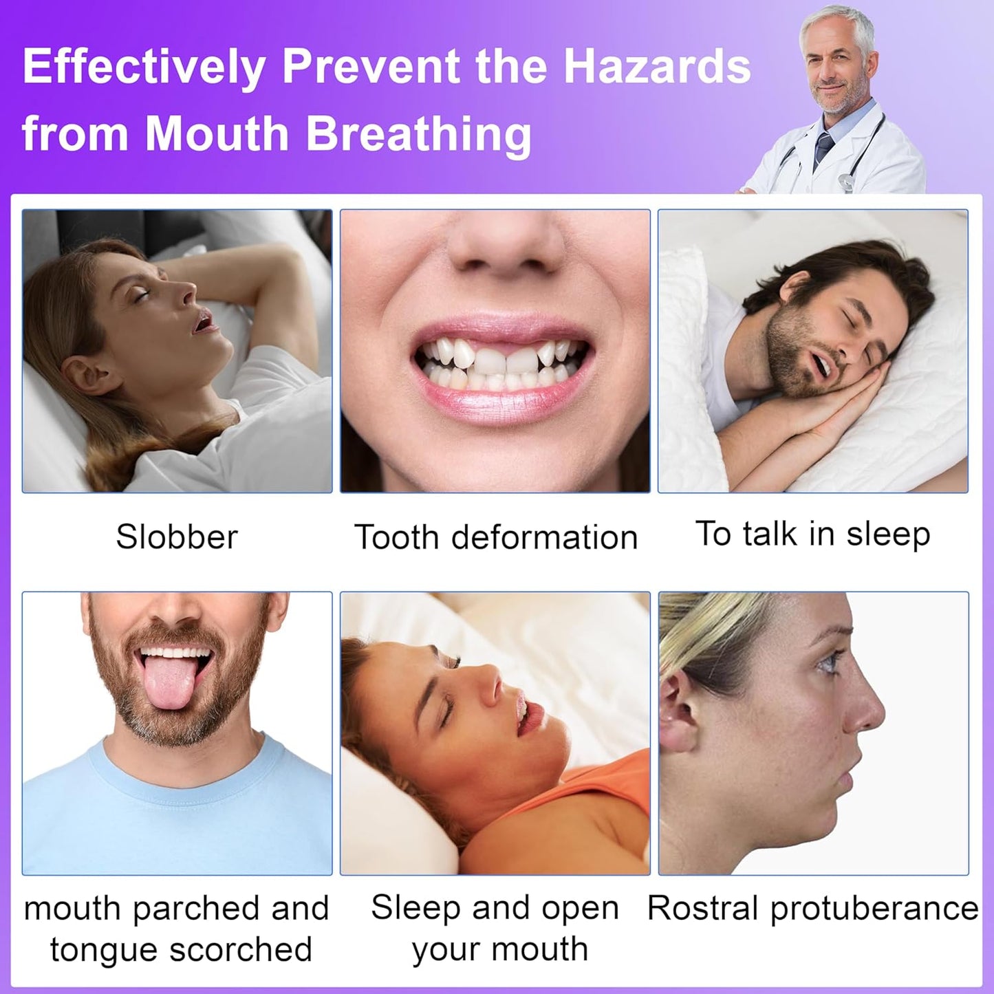 Sleep Easy Anti-Snore Strips